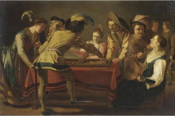 Giocatori Di Backgammon